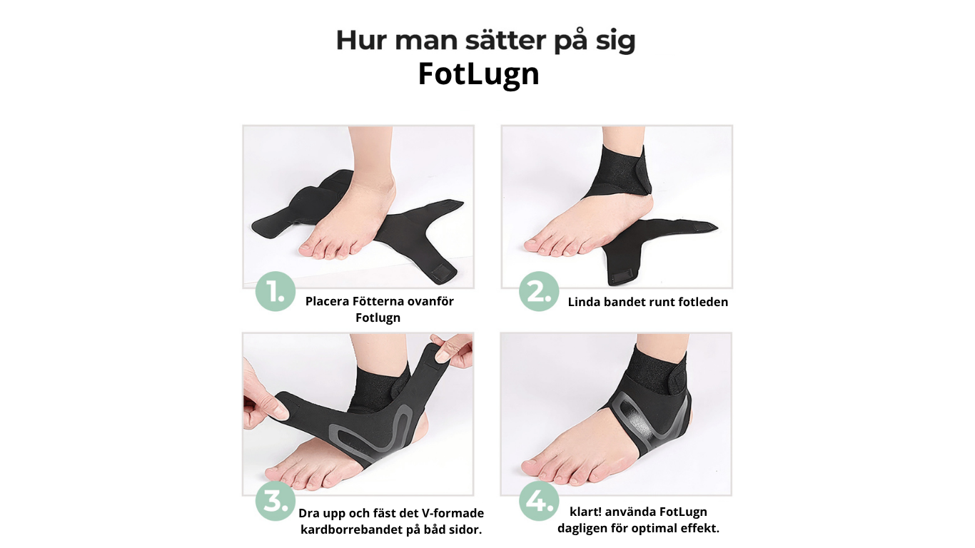 FotLugn™Avancerat stöd för foten