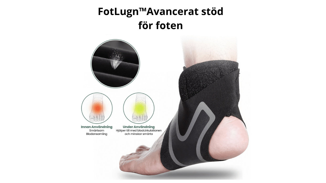 FotLugn™Avancerat stöd för foten